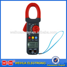 Medidor de Grampo Digital WH823 com Teste de Capacitância Backlight Buzzer Temperatura de Dados Hold Frequency Duty Cycle